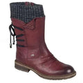 Women's Winter Boots with Knitted Cuff and Side Zip | E&W - 1 - Elenwear