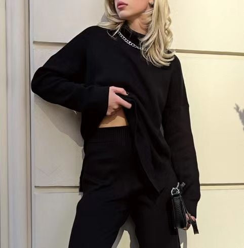 Oversized Roll Neck Jumper Women's Soft Knit | E&W - 2 - Elenwear