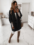 Oversized Women's Coat with Double Button Closure | E&W - 3 - Elenwear