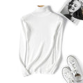 Roll Neck Pullover Women | Soft Ribbed Texture for Comfort | E&W - 1 - Elenwear