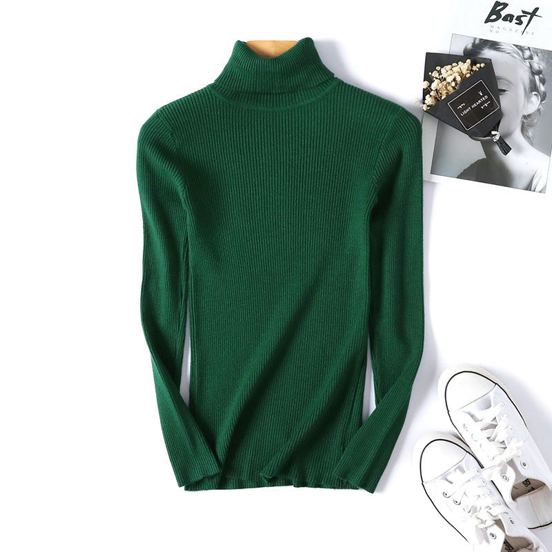 Roll Neck Pullover Women | Soft Ribbed Texture for Comfort | E&W - 2 - Elenwear