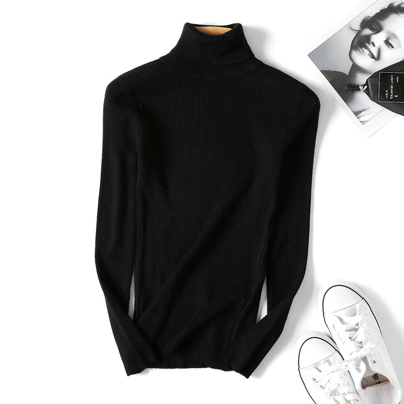 Roll Neck Pullover Women | Soft Ribbed Texture for Comfort | E&W - 5 - Elenwear