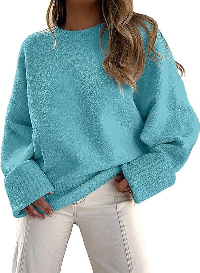 Oversized Pullover Women's Soft Textured Knit | E&W - 2 - Elenwear