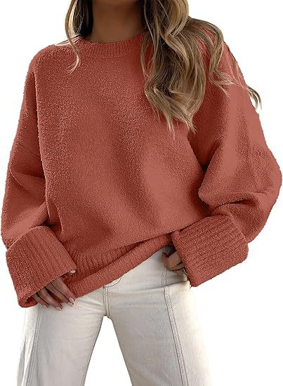 Oversized Pullover Women's Soft Textured Knit | E&W - 3 - Elenwear