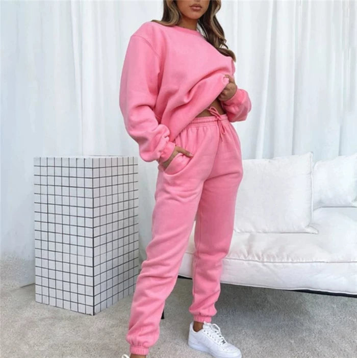 Women's Lounge Set with Relaxed Fit and Soft Touch | E&W - 5 - Elenwear