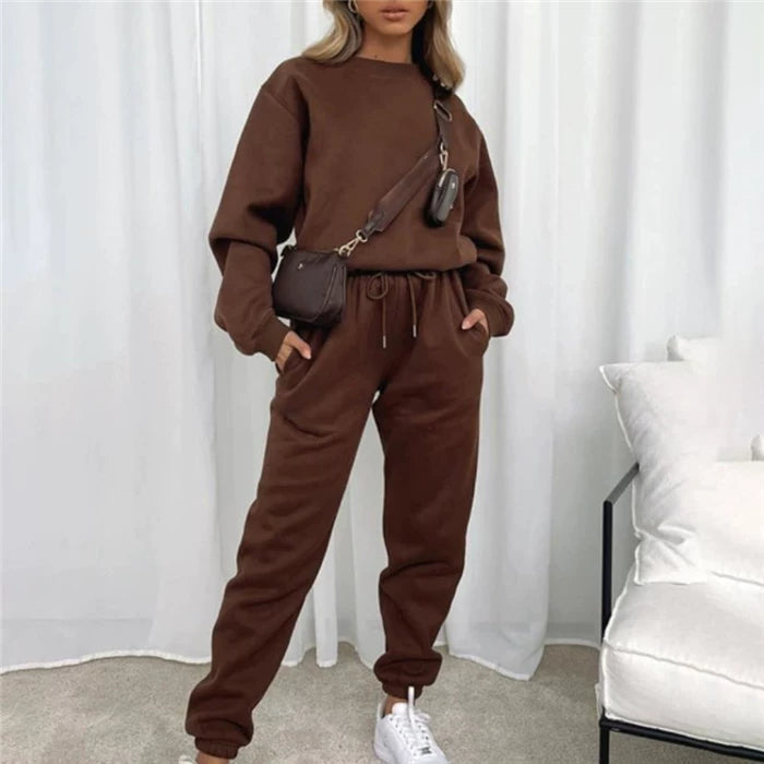 Women's Lounge Set with Relaxed Fit and Soft Touch | E&W - 6 - Elenwear