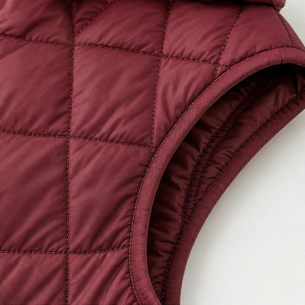 Quilted Gilet Women's Casual Vest with Hood | E&W - 8 - Elenwear