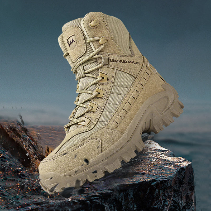 Tactical Boots for Women | High Top Design with Anti-Slip Sole | E&W - 2 - Elenwear