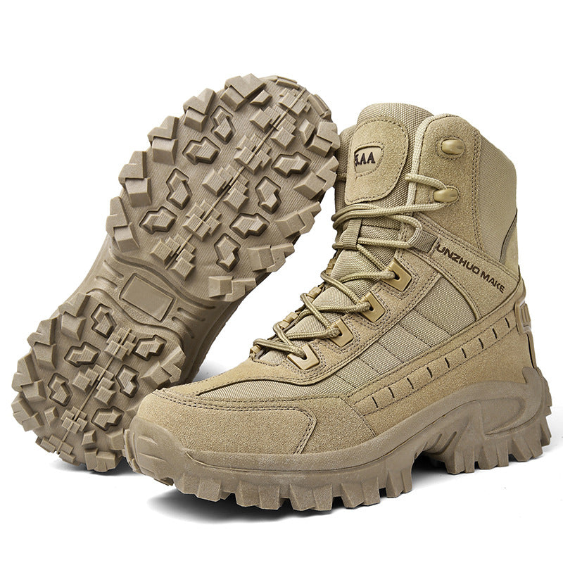 Tactical Boots for Women | High Top Design with Anti-Slip Sole | E&W - 3 - Elenwear
