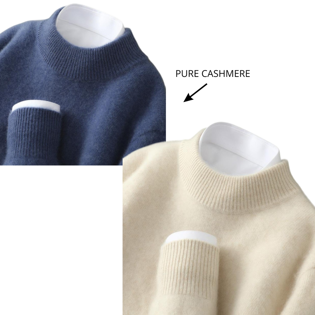 Women's Relaxed Fit Pullover with Elegant Collar | E&W - 5 - Elenwear