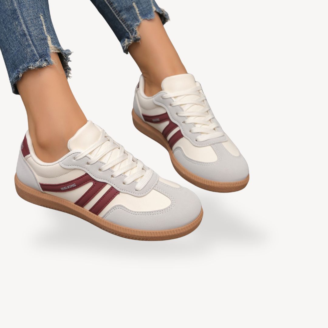 Casual Women's Trainers with Animal Print and Soft Sole | E&W - 4 - Elenwear