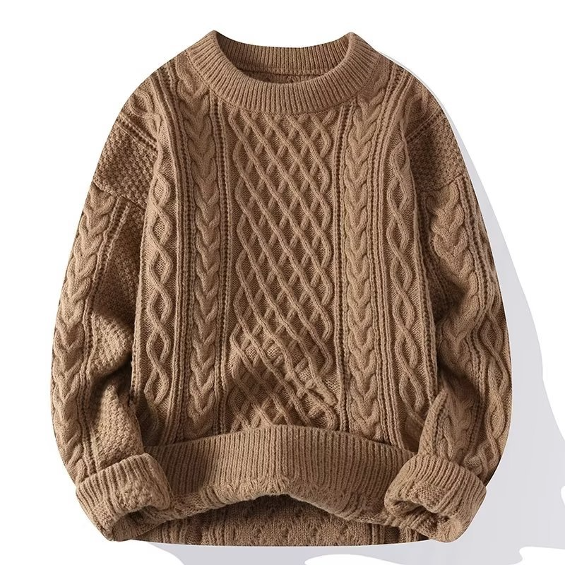 Cable Knit Sweater Women | Soft Textured Design | E&W - 2 - Elenwear