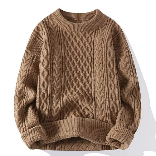 Cable Knit Sweater Women | Soft Textured Design | E&W - 2 - Elenwear