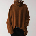 Hoodie Women | Oversized Cozy Design with High Neck | E&W - 1 - Elenwear