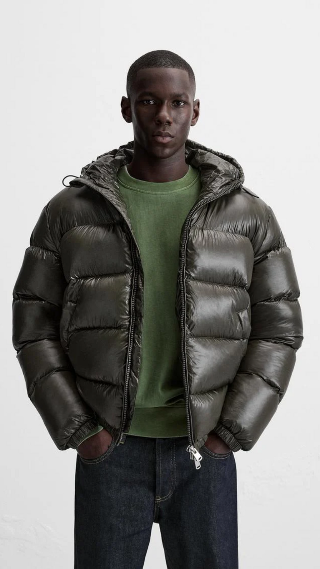 Puffer Jacket Women's | Lightweight Quilted Design with Hood | E&W - 1 - Elenwear