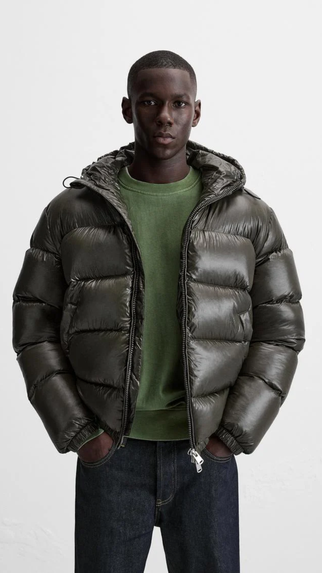 Puffer Jacket Women's | Lightweight Quilted Design with Hood | E&W - 1 - Elenwear