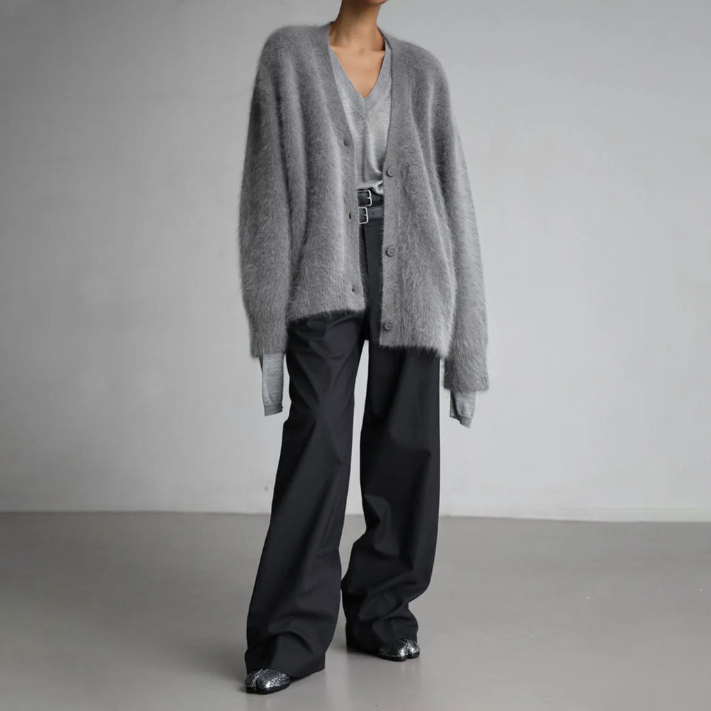Cardigan Women’s Soft Fluffy Knit | E&W - 3 - Elenwear