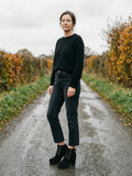 Women's Chunky Block-Heel Buckle Ankle Boots — Durable Everyday Countryside Boots - Black
