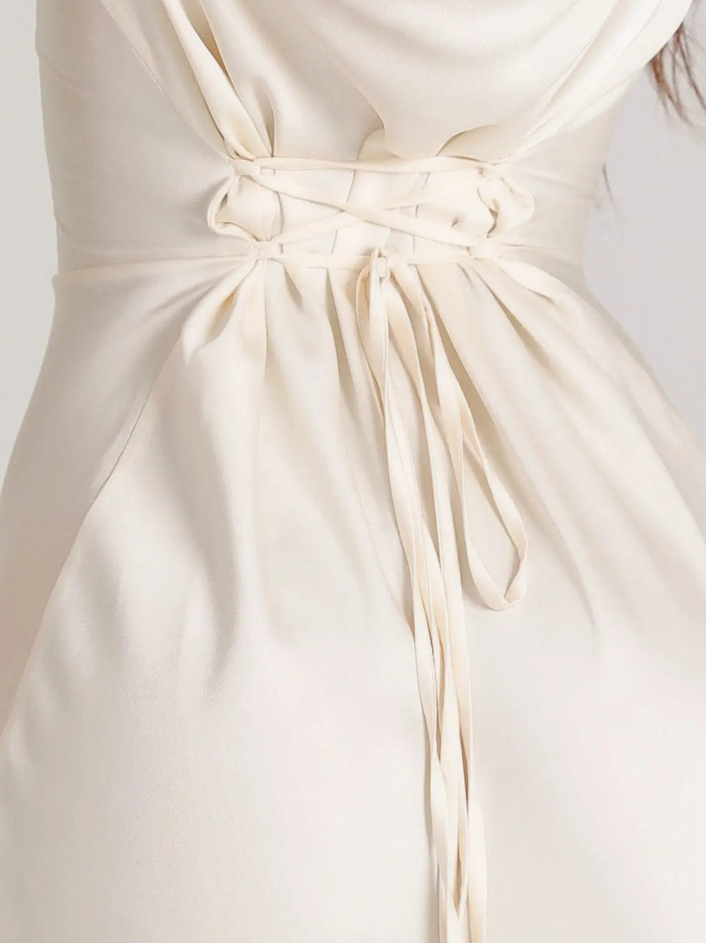 Evening Dress Women | Silky flowing fabric with flattering fit | E&W - 14 - Elenwear