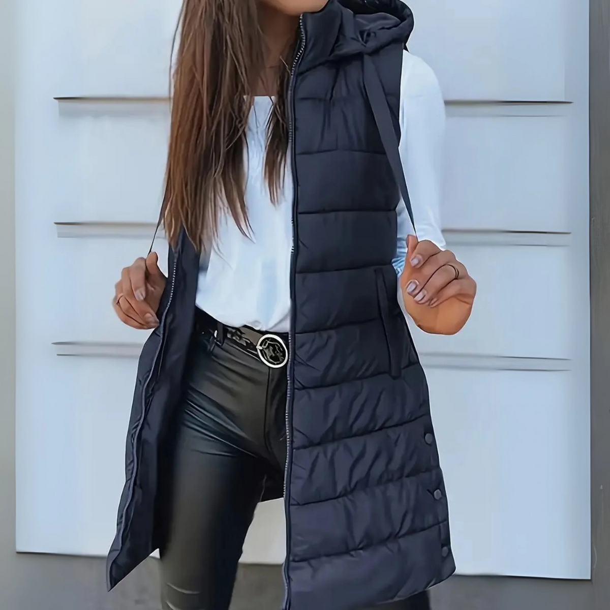 Hooded Quilted Gilet Women's | Lightweight Warmth | E&W - 8 - Elenwear