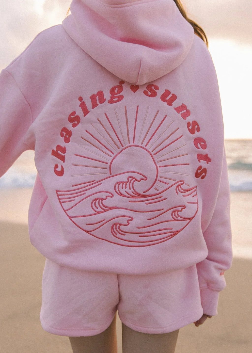 Hoodie Women’s Relaxed Fit with Tropical Print | E&W - 8 - Elenwear